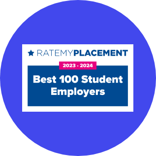 RATEMYPLACEMENT | Best 100 Student Employers 2023-2024