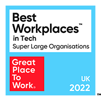 Great Place to work in Tech UK 2022