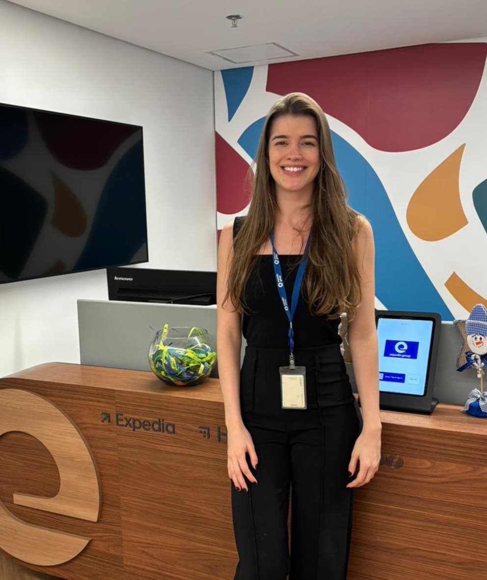 Expedia Group employee at the Seattle office