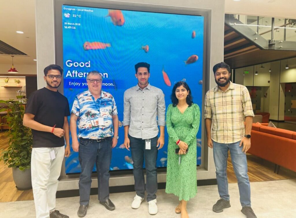 Shamita with team