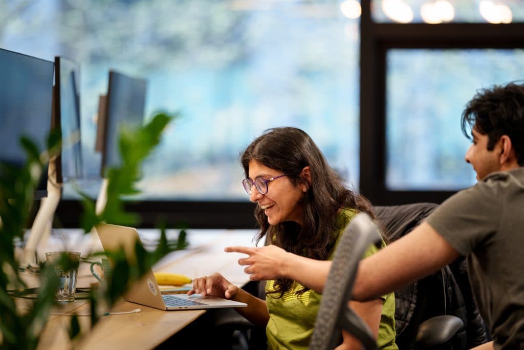 An Expedia Group employee at work